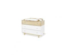 Commode table a langer pinolino boks large l 126 x p 78 ou 57 x h 101