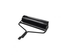 Rouleau à gazon de jardin noir 68 l