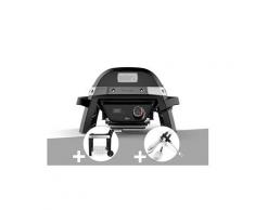 Barbecue électrique weber pulse 1000 + chariot + kit ustensile
