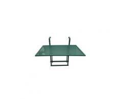 Table de balcon pliable vert