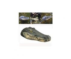 Flottant crocodile head eau decoy étang de jardin art décor pour goose contrôle nouveau 17