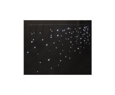 Rideau lumineux extérieur 360 led blanc froid - dim : l.1185 x l.1 x h.52 cm -pegane-