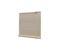 Store enrouleur bambou naturel 100 x 160 cm fenêtre rideau pare-vue volet roulant helloshop26 4102140