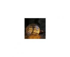 Ampoule filament led e27 globe - 3w blanc chaud