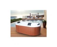 Spa 2 personnes samoa blanc - 16 jets - l210*p110*h72 cm