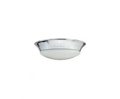 Plafonnier salle de bain whitby 7w led argent