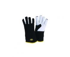 Gant anti chaleur cuir ine haute qualité pleine fleur souple paume cuir rembourrage coton
