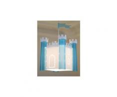 Lampe suspension chambre d'enfant chateau-fort