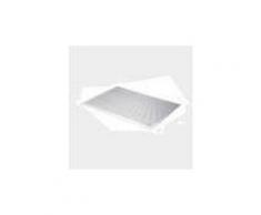 Icaverne plaque a four - grille pour four plaque aluminium perforée plate - 30 x 20 cm - gris