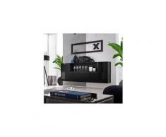 Meuble de rangement mural "blox ii" 175cm noir