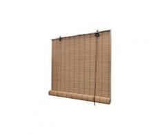 Habillages de fenêtre serie bangkok store roulant bambou marron 150 x 220 cm