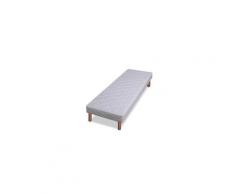 Sommier tapissier 14 lattes garni polyéther 70x190cm