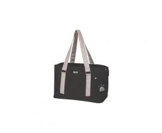 Icaverne panier de transport - sac de transport sac transport devon universal - 42x21x26cm - anthracite - pour chien