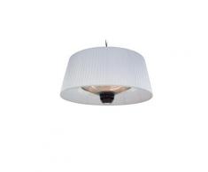 Chauffage infrarouge extérieur et intérieur plaza light 1800w blanc - à suspendre