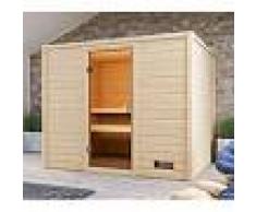 WoodFeeling Sauna traditionnel Katja 3 à 4 places 38mm - Woodfeeling