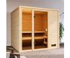 WoodFeeling Sauna traditionnel Jutta 3 à 4 places 38mm - Woodfeeling