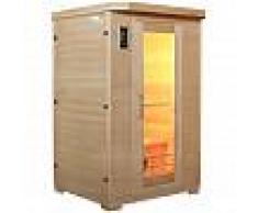 SNÖ Sauna infrarouge panneaux céramique 1750W 2 places - Snö