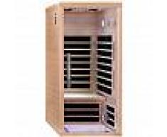 SNÖ Sauna infrarouge panneaux carbone 1670W LUXE 1 place - SNÖ