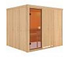 WoodFeeling Sauna traditionnel Nybro 6 à 8 places 68mm - Woodfeeling