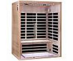 Sauna infrarouge panneaux carbone 2220W LUXE 3 places - SNÖ