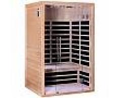 Sauna infrarouge panneaux carbone 2160W LUXE 2 places - SNÖ