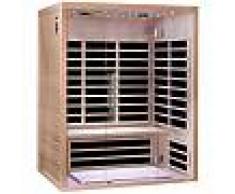 SNÖ Sauna infrarouge panneaux carbone 2220W LUXE 3 places - SNÖ