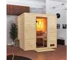 WoodFeeling Sauna traditionnel Jara 3 à 4 places 38mm - Woodfeeling