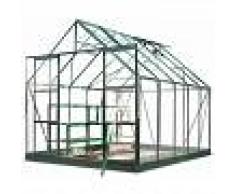 Halls Serre de jardin 8,3m² verte en verre horticole Magnum Halls