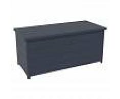 Jôbu Coffre de jardin en résine anthracite 610L JOBU