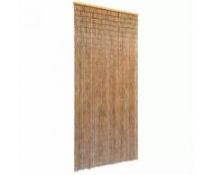 vidaXL Rideau de porte Bambou 90 x 200 cm
