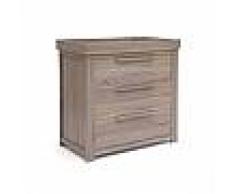 mamas & papas Commode à langer, Franklin, Grey Wash, 70 x 140 cm