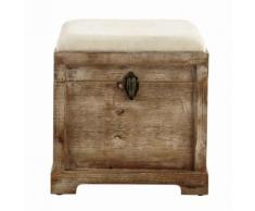 Coffre banc en bois L 39 cm CASCABELLE