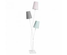 Liseuse 3 lampes en métal tricolore H.142cm WALLEN