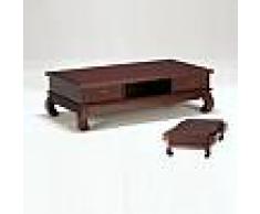 Table basse OPIUM 4 tiroirs / Teinte Exotique