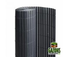Canisse PVC Anthracite - Double Face
