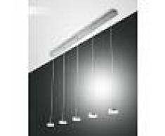 Fabas Luce Suspension Fabas Luce Dunk Aluminium, 5 lumières - Moderne - Intérieur - Dunk - Délai de livraison moyen: 2 à 3 semaines. Port gratuit France métropolitaine et Belgique dès 100 €.