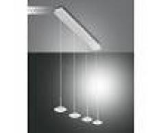 Fabas Luce Suspension Fabas Luce Hale Blanc, 4 lumières - Moderne - Intérieur - Hale - Délai de livraison moyen: 2 à 3 semaines. Port gratuit France métropolitaine et Belgique dès 100 €.