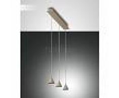 Fabas Luce Suspension Fabas Luce Delta LED Or, 3 lumières - Moderne - Intérieur - Delta - Délai de livraison moyen: 2 à 3 semaines. Port gratuit France métropolitaine et Belgique dès 100 €.
