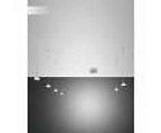 Fabas Luce Suspension Fabas Luce Isabella Nickel mat, Chrome, 6 lumières - Moderne - Intérieur - Isabella - Délai de livraison moyen: 2 à 3 semaines. Port gratuit France métropolitaine et Belgique dès 100 €.