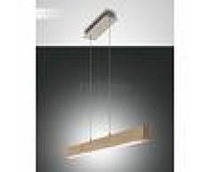 Fabas Luce Suspension Fabas Luce Badia Bois clair, 1 lumière - Design - Intérieur - Badia - Délai de livraison moyen: 3 à 6 jours ouvrés. Port gratuit France métropolitaine et Belgique dès 100 €.