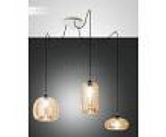 Fabas Luce Suspension Fabas Luce Fiona Blanc, 3 lumières - Moderne - Intérieur - Fiona - Délai de livraison moyen: 2 à 3 semaines. Port gratuit France métropolitaine et Belgique dès 100 €.