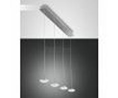 Fabas Luce Suspension Fabas Luce Hale Aluminium, 4 lumières - Moderne - Intérieur - Hale - Délai de livraison moyen: 2 à 3 semaines. Port gratuit France métropolitaine et Belgique dès 100 €.