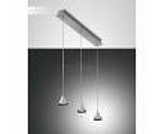Fabas Luce Suspension Fabas Luce Delta Aluminium, 3 lumières - Moderne - Intérieur - Delta - Délai de livraison moyen: 2 à 3 semaines. Port gratuit France métropolitaine et Belgique dès 100 €.