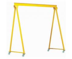 portique d'atelier f=500 kg portee=4m, hsf= 4m,