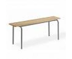 Rolleco Banc vestiaire sans dossier pieds - 1200mm