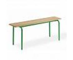 Rolleco Banc vestiaire sans dossier pieds - 1200mm