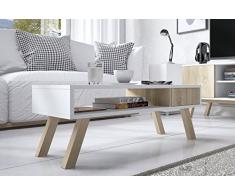 Table basse/petite table/table de salon Vero Wood style scandinave (80 cm)