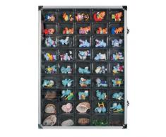 SAFE-ID - Articles de collectionneurs - Vitrine alu pour 40 Miniatures Ref. 5877