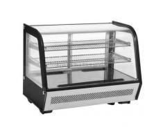 Vitrine Réfrigérée à Poser Positive - Noire et Métal 120 litres - Combisteel -