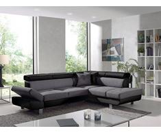 Bestmobilier - Lisbona - Canapé dangle Droit Convertible - L 252 x P 190cm